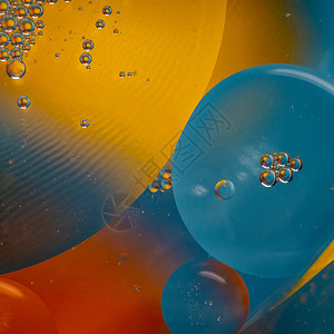 化学质地具有许多彩和不同大小圆圈的明亮宇宙抽象化Name气泡图片