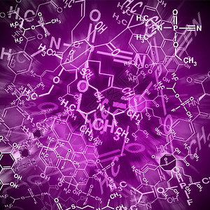 化学公式抽象背景背景图片