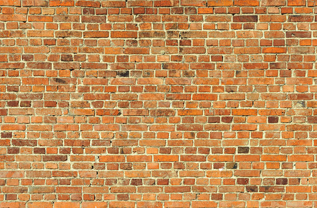 质地垃圾摇滚旧红砖墙表面的古色砖墙纹理旧棕色砖墙背景老的背景图片