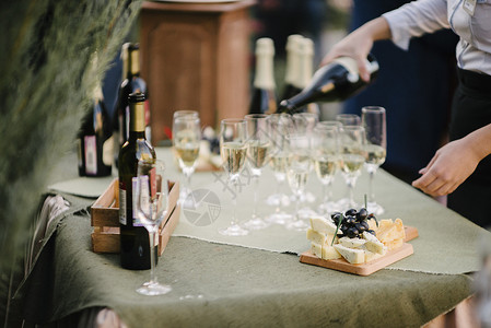 婚礼仪式香槟台图片