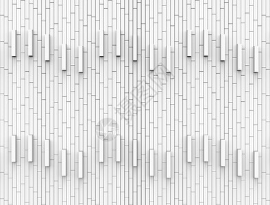 材料装饰风格内部的3d使现代垂直矩形白砖墙背景成为现代垂直矩形图片