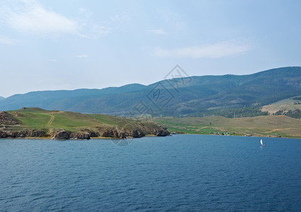 贝加尔湖Baikal湖奥尔洪水更多的高清图片