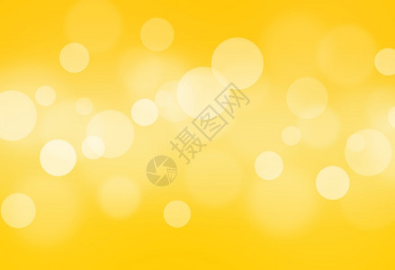 黄色bokeh抽象光背景颜色黄的耀斑图片
