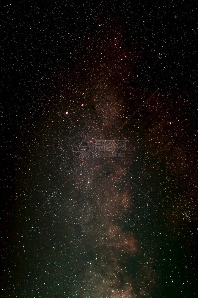 科学天文与阿奎拉和银河的夜空宇宙图片