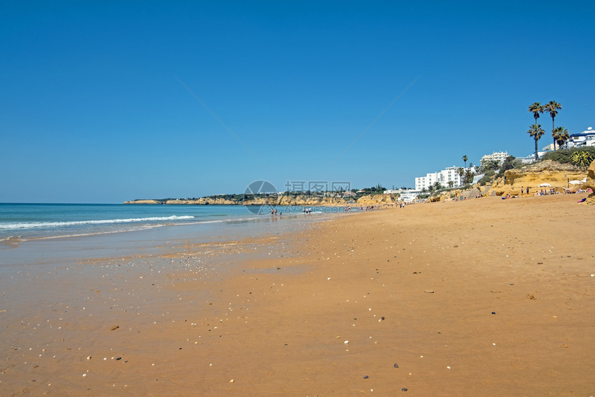 阿尔加韦葡萄牙ArmacaodePera海滩阿玛考结石户外图片