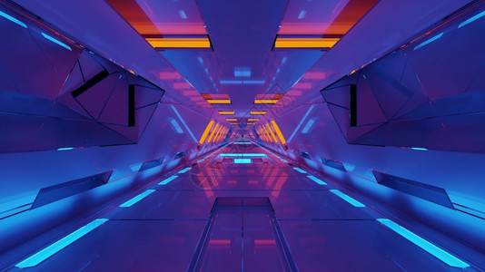 未来科技时光隧道光束粒子背景图片