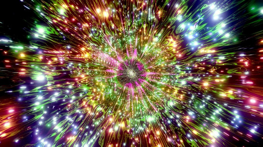 光束粒子科技未来时空隧道背景图片