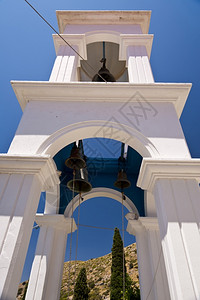 萨莫斯修道院建造神圣高清图片