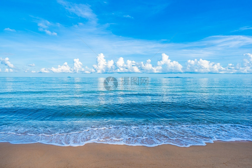 美丽的热带沙滩海洋图片