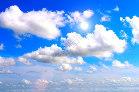 高的颜色天空积云图片
