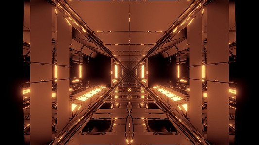 光束粒子科技未来时空隧道高清图片