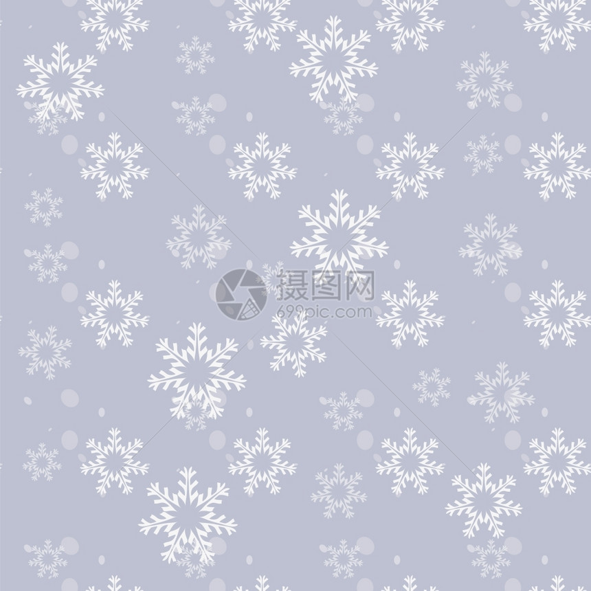 灰色背景描述着各种雪花在灰色背景中描绘着各种样的雪花作品十二月冰图片