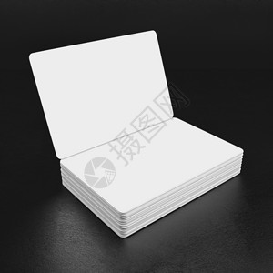 身份卡白色的黑纹纸背景名片印有黑色纸面背景的名片卡设计图片