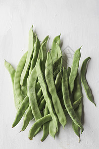 农业生的白色背景绿豆营养图片