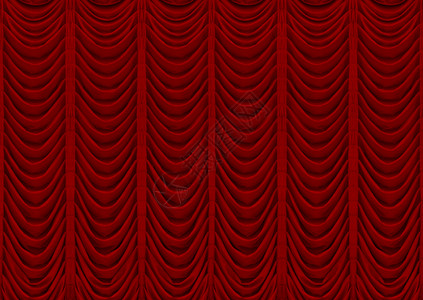 电影质地剧院3张红色窗帘的经典墙壁背景图片