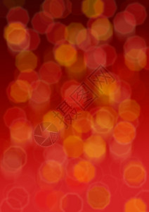 红色的背景摘要红色和橙Bokeh氖橙子图片
