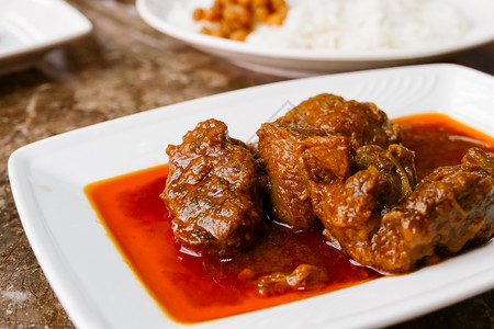 肉辛辣的制作缅甸式菜外衣食物经过图片