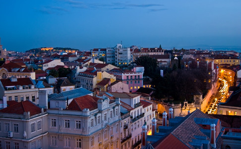 葡萄牙里本市城市风光图片