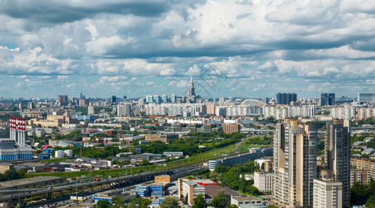 莫斯科城市风光图片