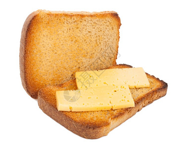 切片面包和奶酪可口吐司白色的图片