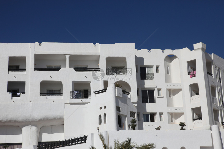 突尼斯人酒店风景突尼斯现代建筑图片