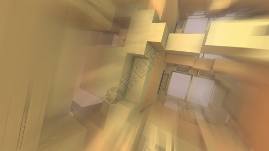 径向世界3d抽象几何构成数字艺术作品插图抽象的图片