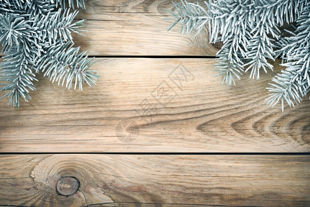 常绿圣诞节树上覆满雪的圣诞树以换取节日背景下雪松树图片