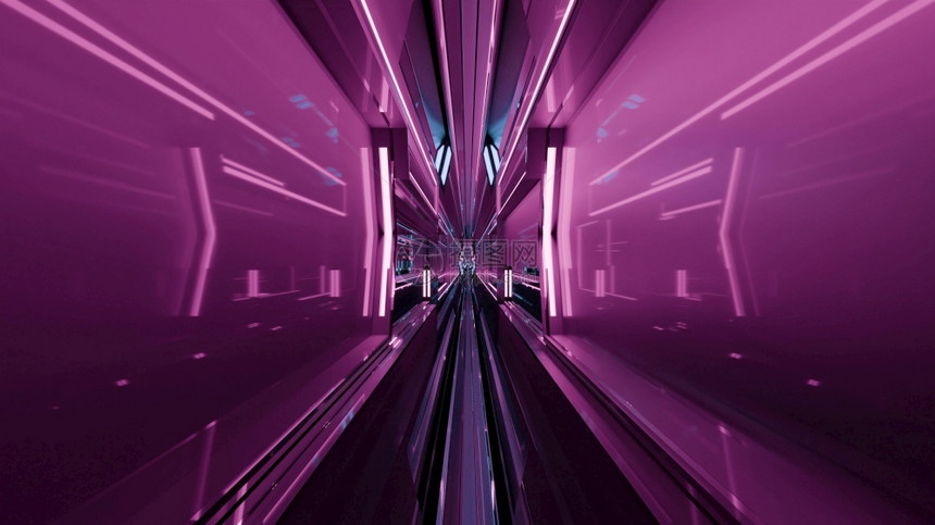 未来科技时空隧道未来背景图片