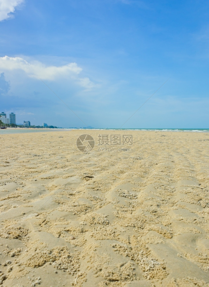 热带沙滩风景图片
