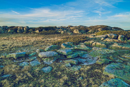 岩石户外Serradaestrela自然公园峡谷葡萄牙2014天空图片