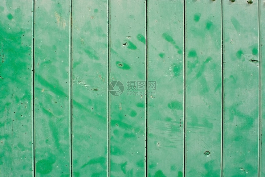简单的西班牙马洛卡Mallorca绿色木板印有自然风格的指纹垂直乡村图片
