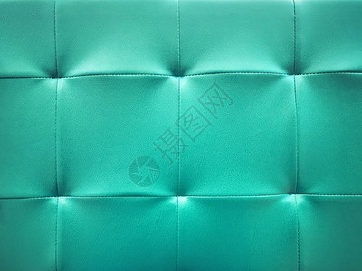 蓝色皮革材料Teal蓝调色沙发表面纹理背景青色墙设计图片