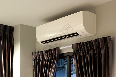 冷凝室内空调墙型风扇圆圈单元线通风图片