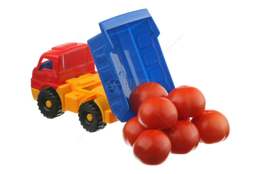 番茄和卡车方法多汁的一顿饭图片