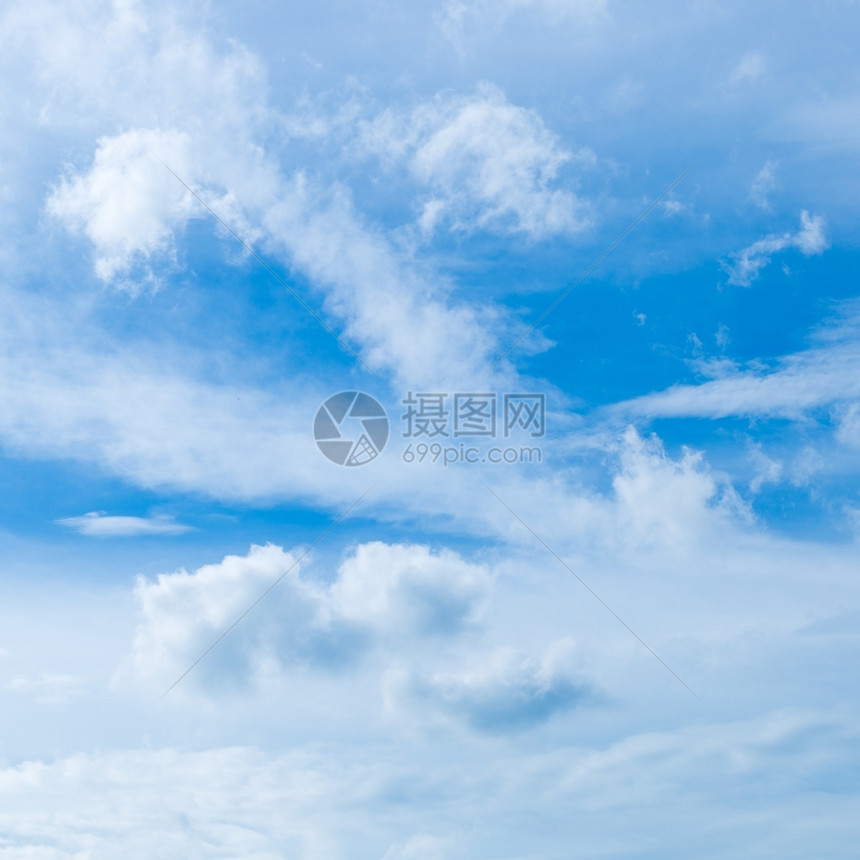 天空中的云白天夏日空蓝色清除墙纸图片