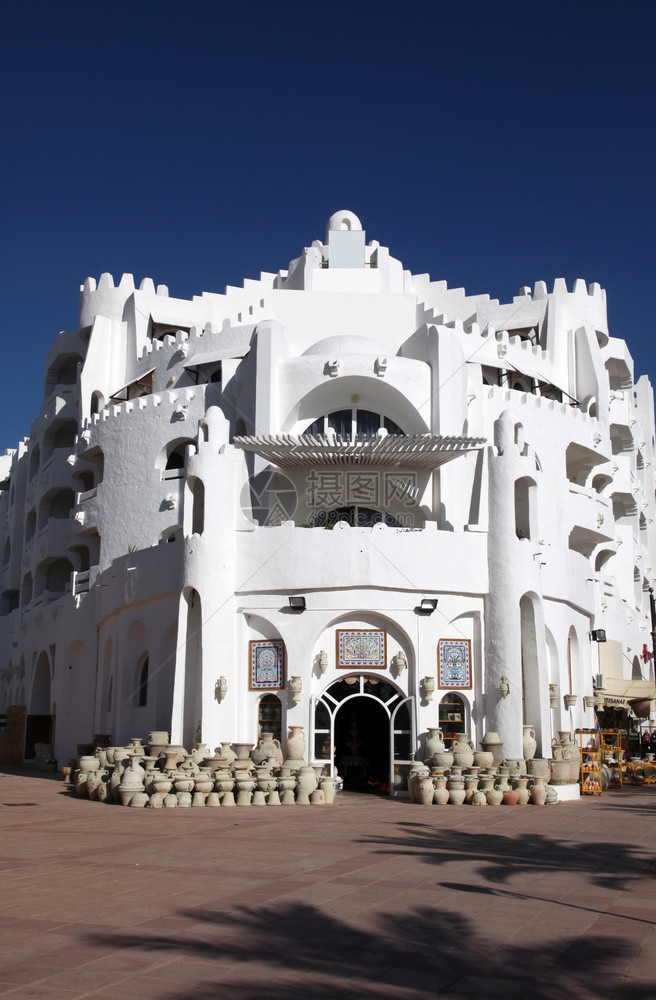 风景酒店突尼斯现代建筑宁静图片