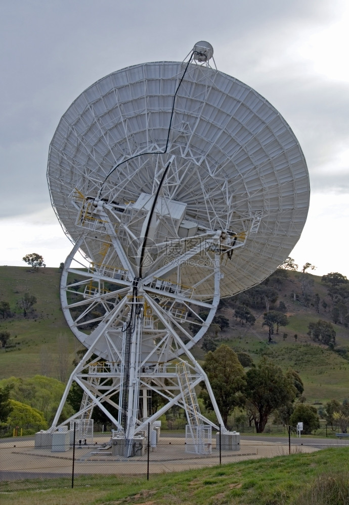 信号澳大利亚堪培拉Tidbinbilla空间跟踪中心无线电望远镜技术天文学图片