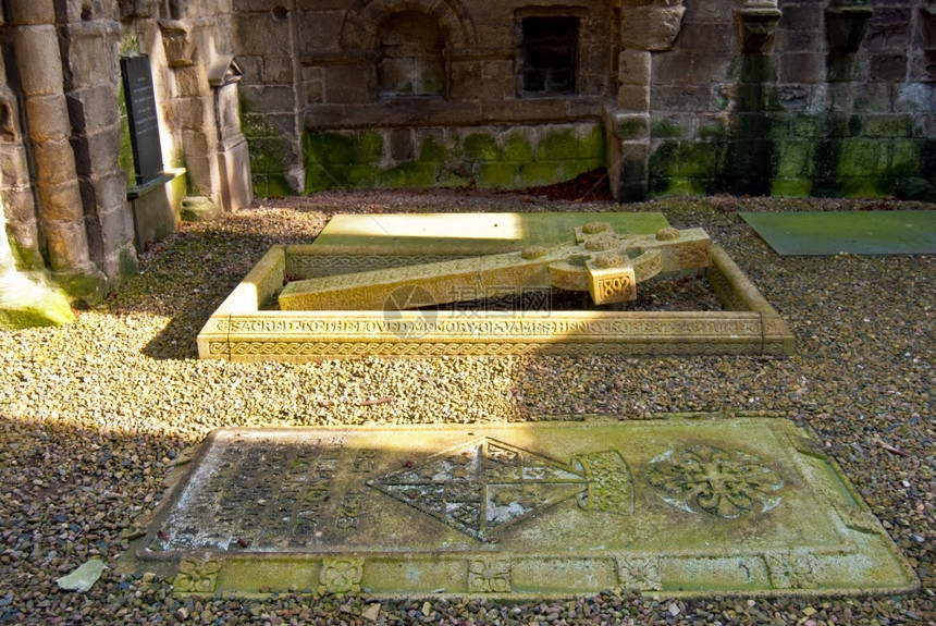 纪念碑建造传统的苏格兰凯尔索修道院遗址的凯尔索修道院部分图片