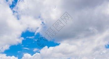 氧美丽的天气蓝色空有乌云密闭图片