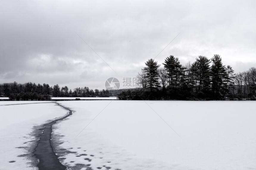 美丽国人照片冬季景观白色仙境景观图片