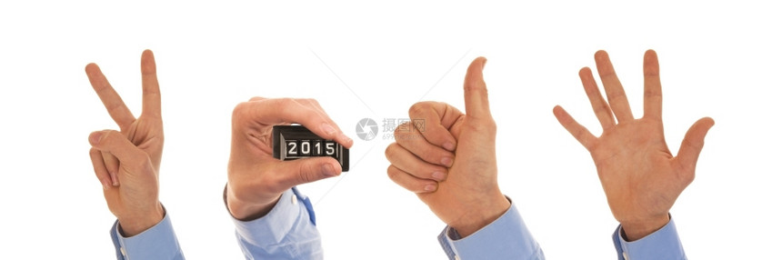 数学拇指男手与模拟仪表显示的男手2015年数字图片