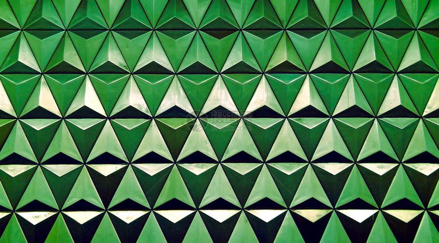 充满活力目的水平绿色三角形细胞与水滴插图ba水平绿色三角形细胞与水滴插图bacdrophd颜色图片