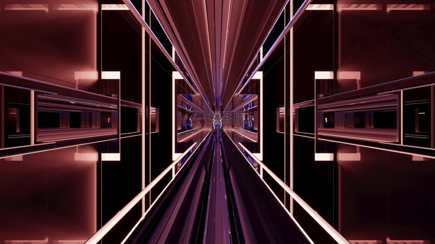 科技科幻背景时空隧道未来图片