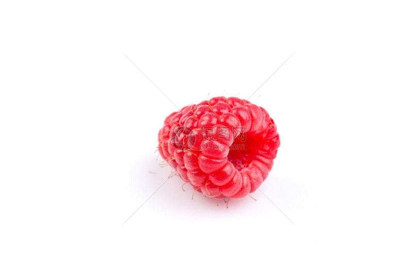 美味的白色背景上绝缘的新鲜草莓抗氧化剂有机的图片