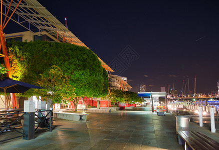 旅游生活城市景观澳大利亚悉尼达林港晚间预告澳大利亚悉尼图片