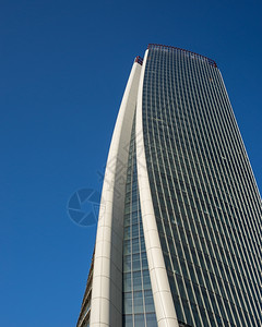 建筑学住宅城市生活塔办公室意大利米兰城市的图片