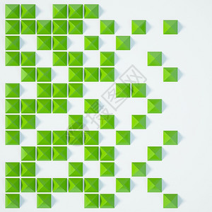 3d抽象绿色和白的几何背景转换装饰风格彩虹蓝色的图片