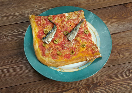 Sardenara西利古里亚的零食类似比萨饼奶酪起司鱼缸图片