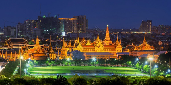 泰国曼谷夜景风光图片