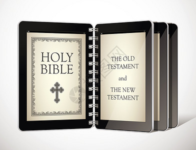 读圣经宗教圣经基督白色的设计图片